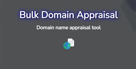 VovSoft Bulk Domain Appraisal  (v2.2)